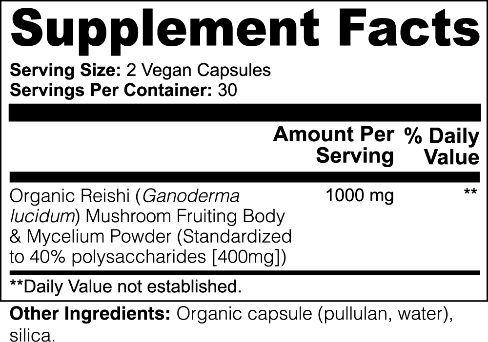 Reishi Mushroom Capsule