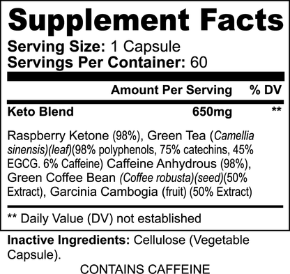 Keto-5 Fat Burning Capsule